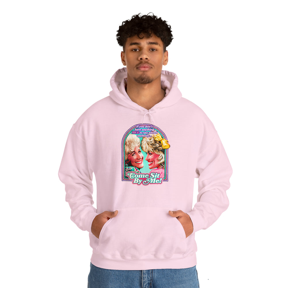 Come Sit By Me! [Australian-Printed] - Unisex Heavy Blend™ Hooded Sweatshirt