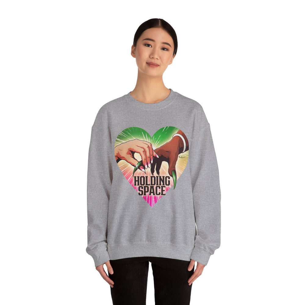 Holding Space [UK-Printed] - Unisex Heavy Blend™ Crewneck Sweatshirt