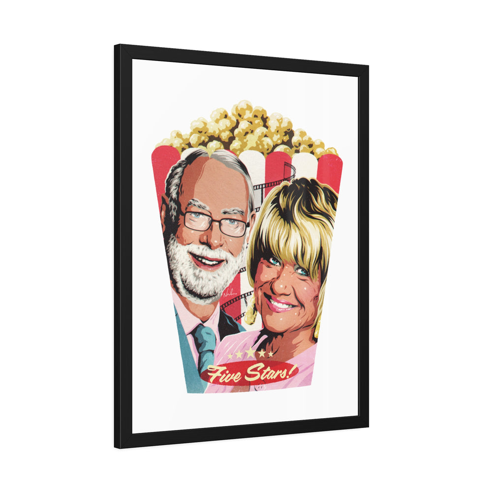 FIVE STARS! - Framed Paper Posters