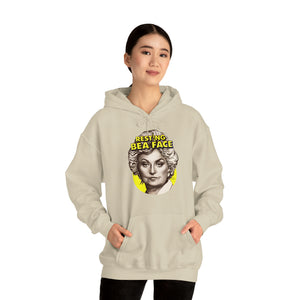 RESTING BEA FACE [Australian-Printed] - Unisex Heavy Blend™ Hooded Sweatshirt