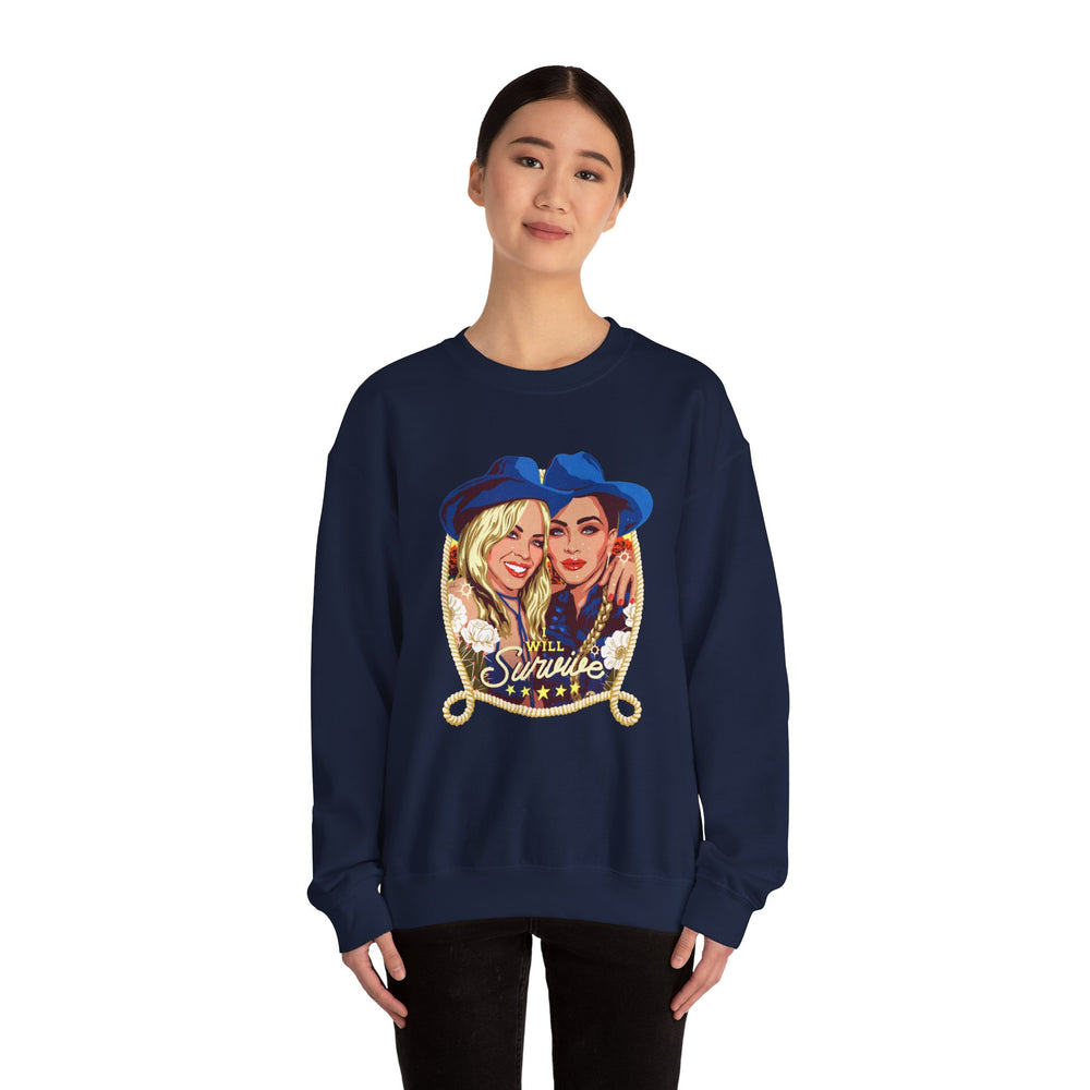 I WILL SURVIVE [Australian-Printed] - Unisex Heavy Blend™ Crewneck Sweatshirt