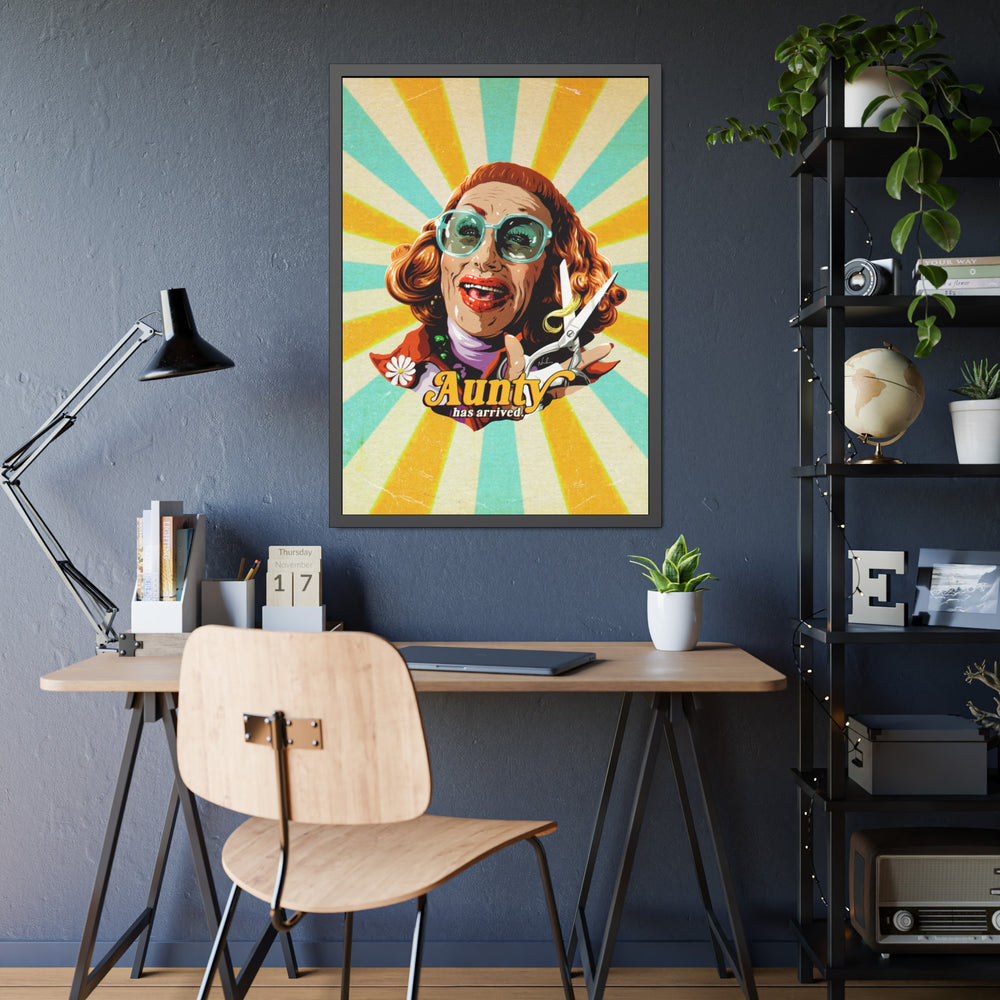 Aunty Has Arrived - Framed Paper Posters