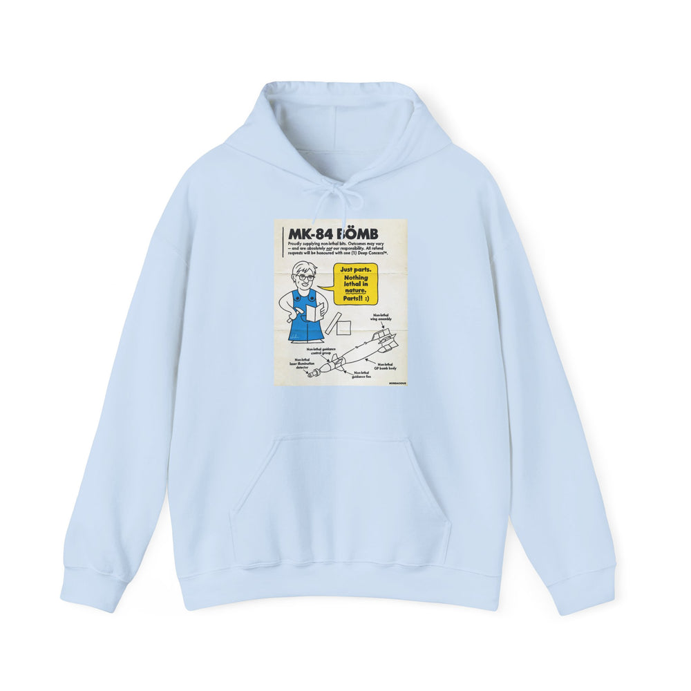 Nothing Lethal in Nature™ [Australian-Printed] - Unisex Heavy Blend™ Hooded Sweatshirt
