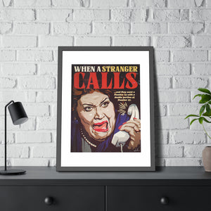 When A Stranger Calls - Framed Paper Posters