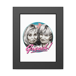 GREASH! - Framed Paper Posters