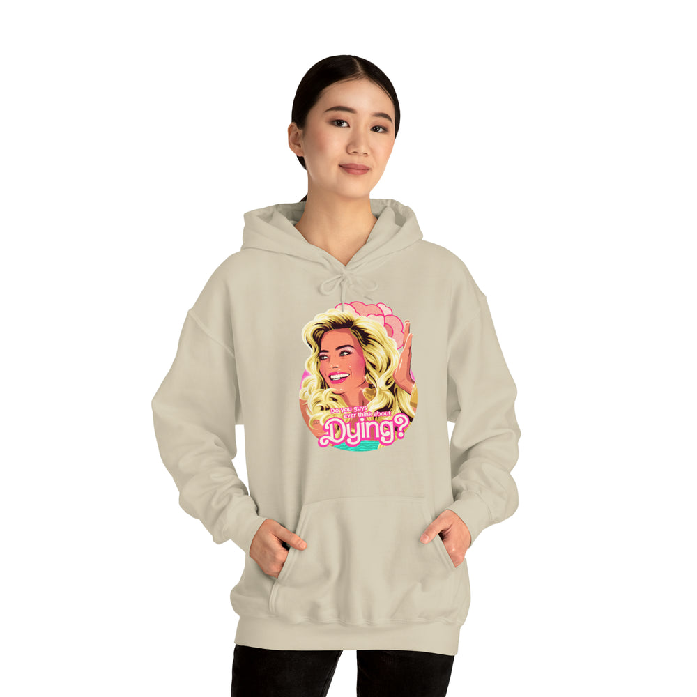 Do You Guys Ever Think About Dying? [Australian-Printed] - Unisex Heavy Blend™ Hooded Sweatshirt