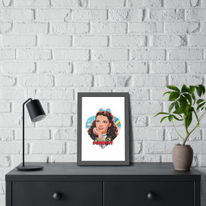 FRIEND OF DOROTHY [Coloured-BG] - Framed Paper Posters