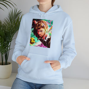 GALACTIC GEORGE [Australian-Printed] - Unisex Heavy Blend™ Hooded Sweatshirt