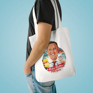 Miles Better For QLD [Australian-Printed] - Cotton Tote Bag