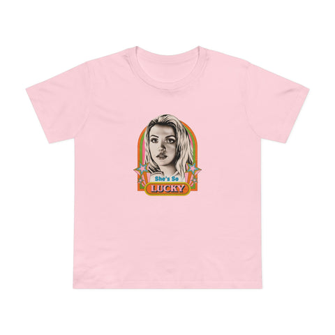 She's So Lucky [Australian-Printed] - Women’s Maple Tee