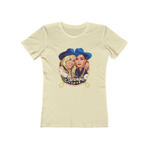 I WILL SURVIVE - Women's The Boyfriend Tee