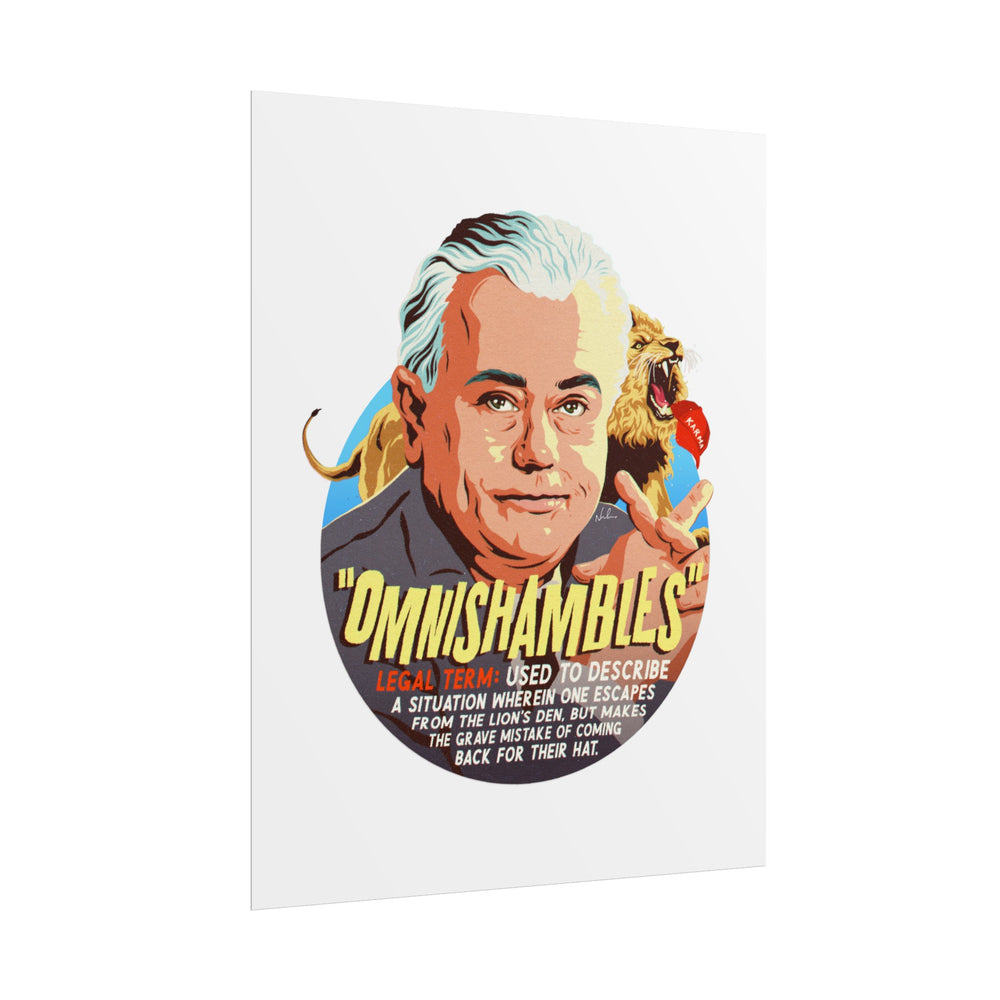 OMNISHAMBLES - Rolled Posters