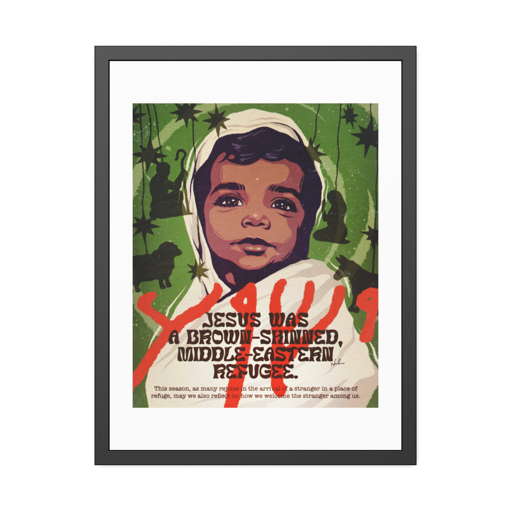 The Stranger Among Us - Framed Paper Posters