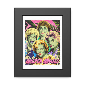 GOLDEN GHOULS - Framed Paper Posters