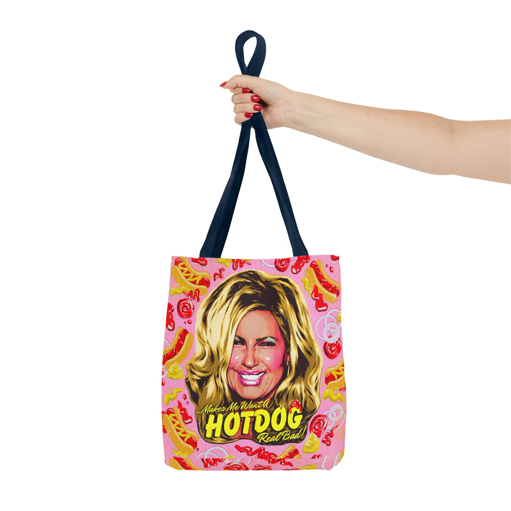 Makes Me Want A Hot Dog Real Bad! [US-Printed] - Tote Bag (AOP)
