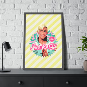 KENERGY [Coloured-BG] - Framed Paper Posters