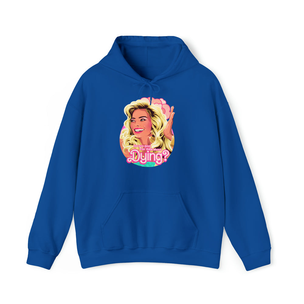 Do You Guys Ever Think About Dying? [Australian-Printed] - Unisex Heavy Blend™ Hooded Sweatshirt