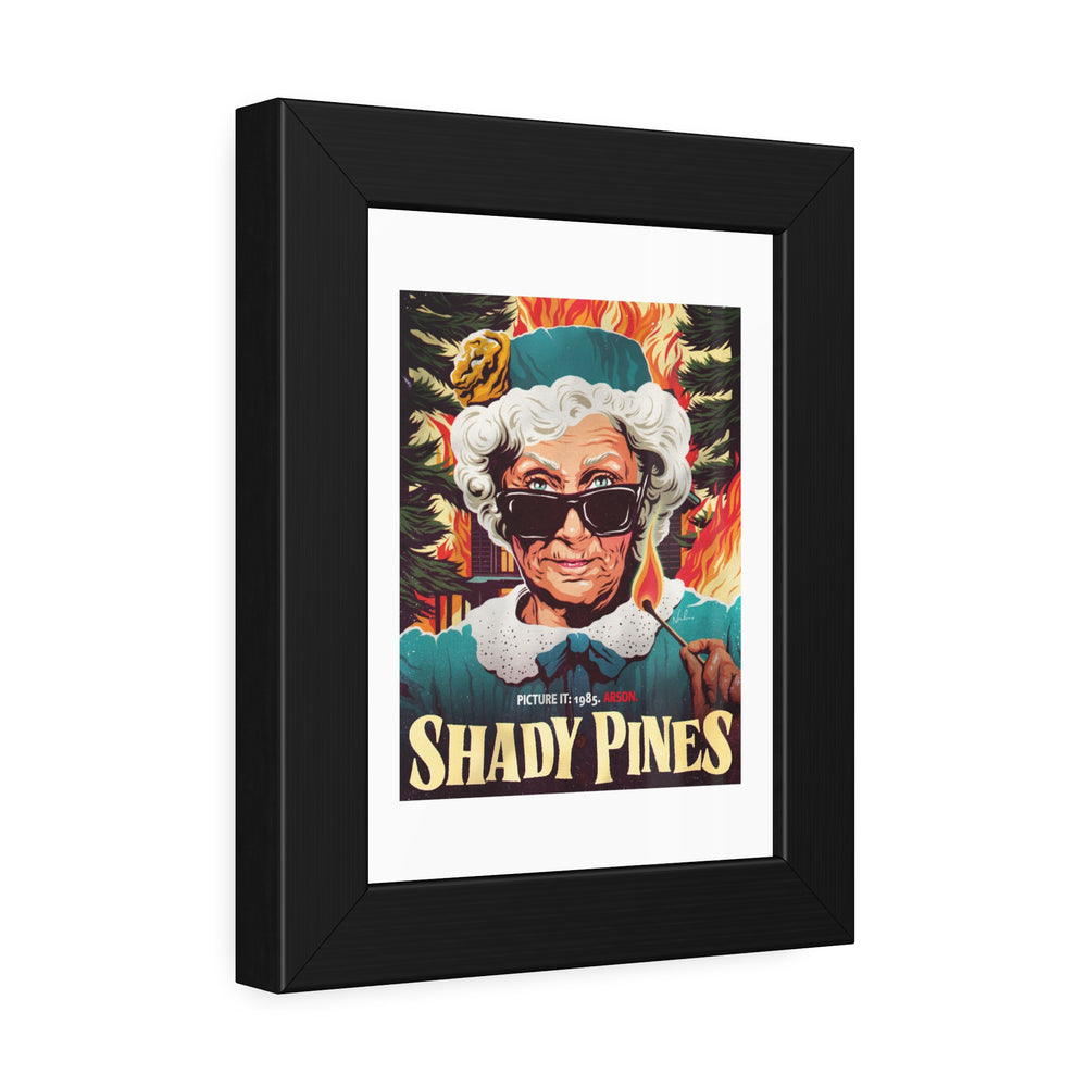 SHADY PINES - Framed Paper Posters