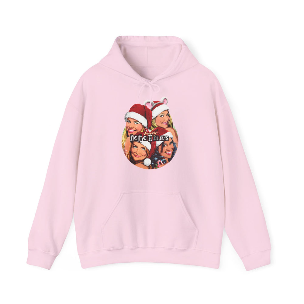 Merry Fetchmas! [Australian-Printed] - Unisex Heavy Blend™ Hooded Sweatshirt