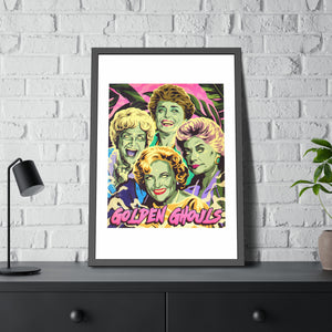 GOLDEN GHOULS - Framed Paper Posters