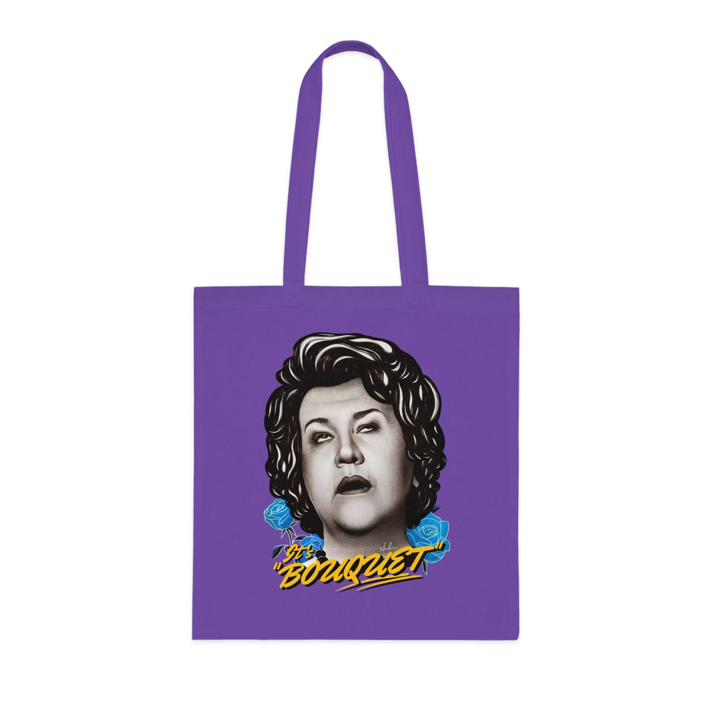 It's "Bouquet" [UK-Printed] - Cotton Tote