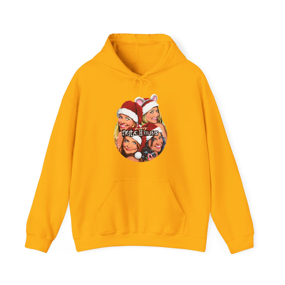 Merry Fetchmas! [US-Printed] - Unisex Heavy Blend™ Hooded Sweatshirt