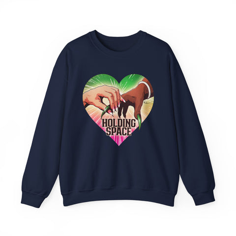 Holding Space [Australian-Printed] - Unisex Heavy Blend™ Crewneck Sweatshirt