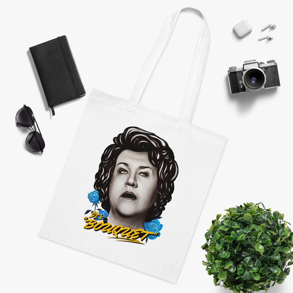 It's "Bouquet" [UK-Printed] - Cotton Tote