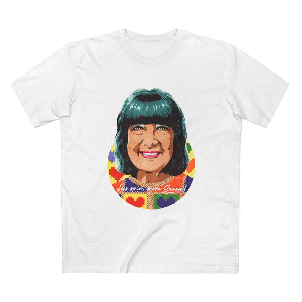 Less Spin, More Savva [Australian-Printed] Men's Staple Tee