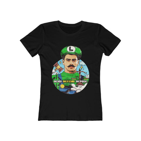 DENY DEFEND DEPOSE [Australian-Printed] - Women's The Boyfriend Tee