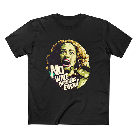 NO WIRE HANGERS EVER! [Australian-Printed] - Men's Staple Tee