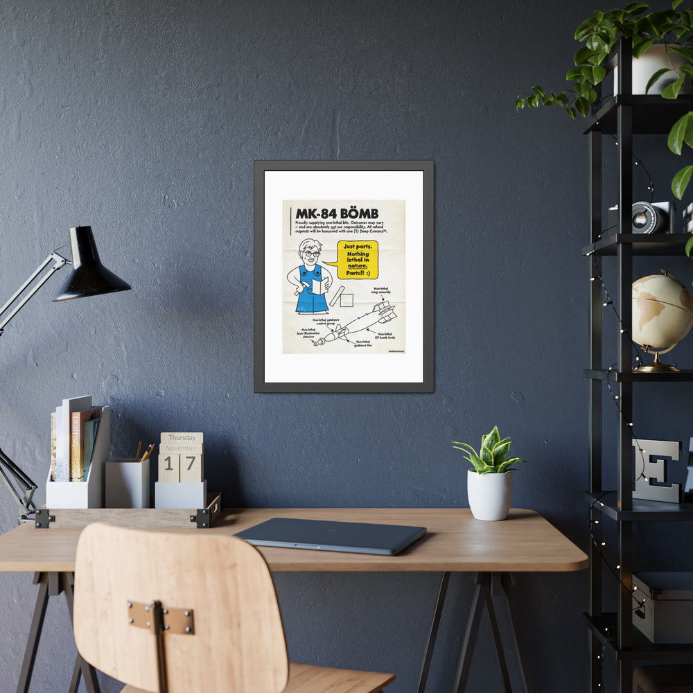 Nothing Lethal in Nature™ - Framed Paper Posters