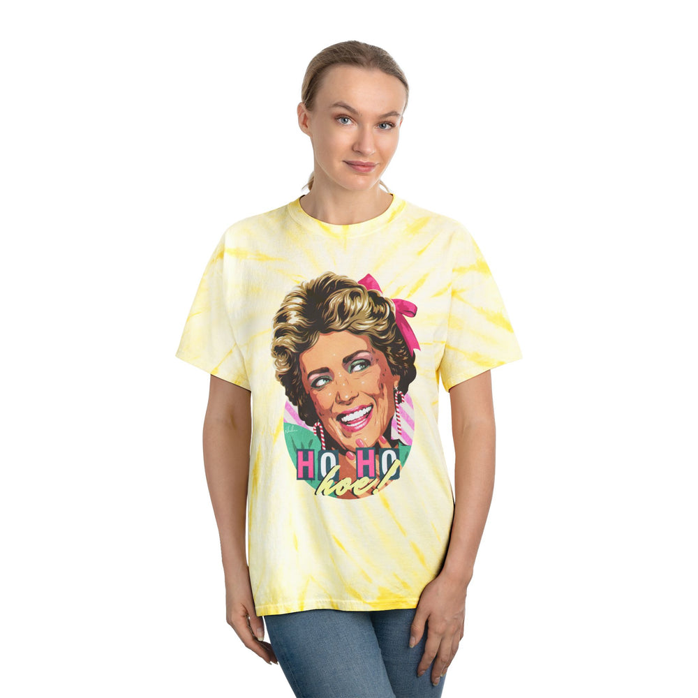 HO HO HOE! [US-Printed] - Tie-Dye Tee, Cyclone