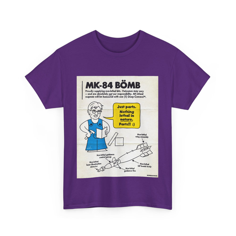 Nothing Lethal in Nature™ [Australian-Printed] - Unisex Heavy Cotton Tee