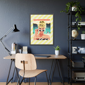 BARBENHEIMER [Coloured-BG] - Framed Paper Posters