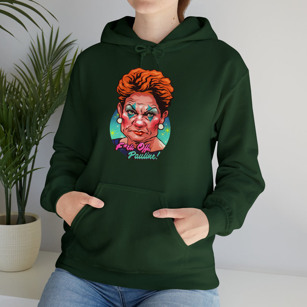 F*ck Off, Pauline! [Australian-Printed] - Unisex Heavy Blend™ Hooded Sweatshirt