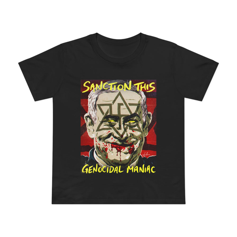 Sanction This Genocidal Maniac [Australian-Printed] - Women’s Maple Tee