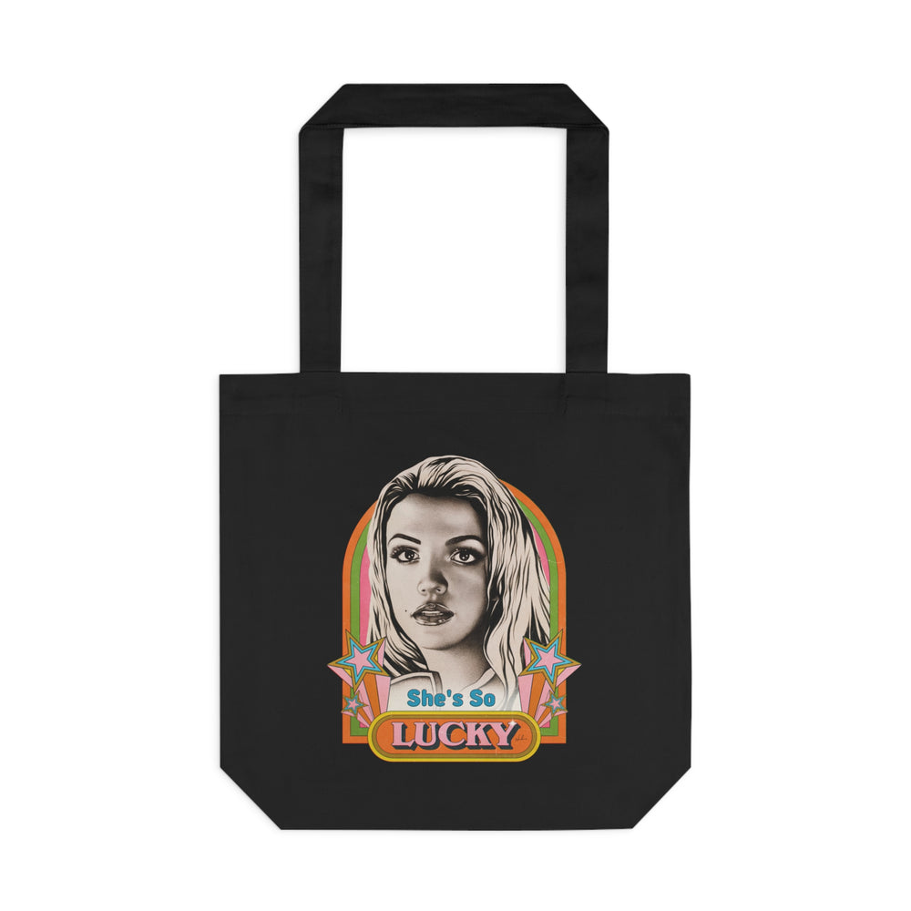 She's So Lucky [Australian-Printed] - Cotton Tote Bag