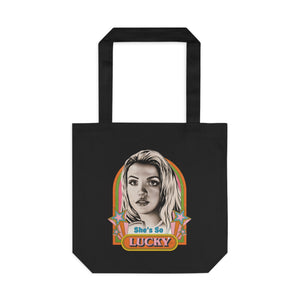 She's So Lucky [Australian-Printed] - Cotton Tote Bag