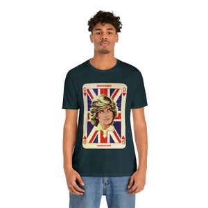 Queen Of Hearts [UK-Printed] - Unisex Jersey Short Sleeve Tee