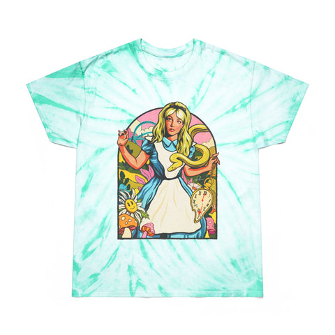Down The Rabbit Hole [US-Printed] - Tie-Dye Tee, Cyclone