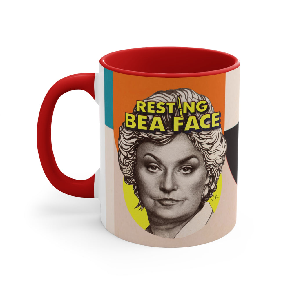 RESTING BEA FACE - 11oz Accent Mug (Australian Printed)