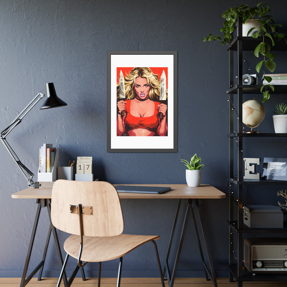 KNIFENEY - Framed Paper Posters