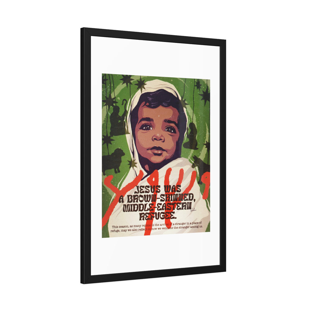 The Stranger Among Us - Framed Paper Posters