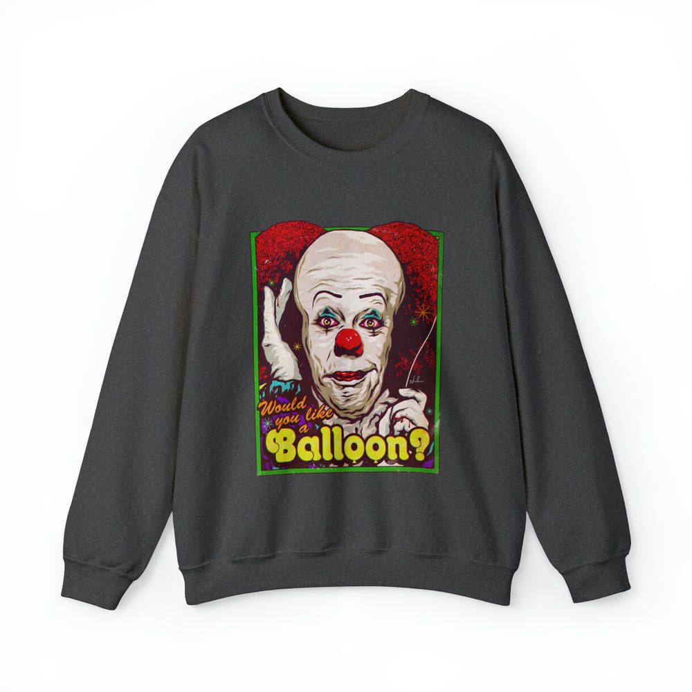 Would You Like A Balloon? [Australian-Printed] - Unisex Heavy Blend™ Crewneck Sweatshirt