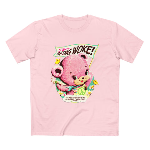 I Love Being Woke [Australian-Printed] - Men's Staple Tee