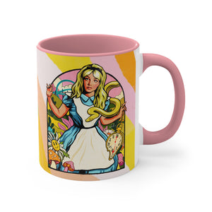 Down The Rabbit Hole - 11oz Accent Mug (Australian Printed)