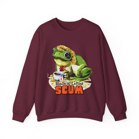 Radical Leftist Scum [US-Printed] - Unisex Heavy Blend™ Crewneck Sweatshirt