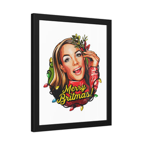 Merry Britmas! - Framed Paper Posters