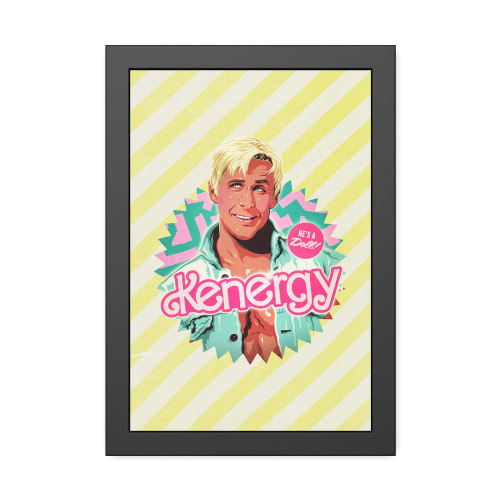 KENERGY [Coloured-BG] - Framed Paper Posters